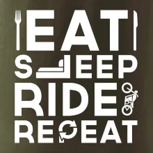 Eat sleep ride moto