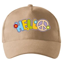 Hello hippie symbol