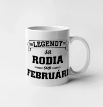 Legendy sa rodia vo februári