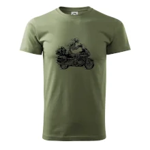 Cestovná motorka kostra