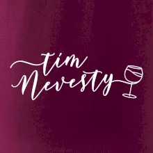 Tím nevesty červené víno