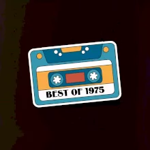 Narodeniny kazeta Best of 1975