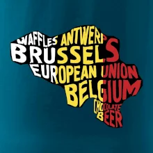 Mapy - názvy miest - Belgicko