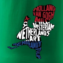 Mapy - názvy miest - Holandsko