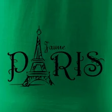 Paris nápis Eiffelovka rovný Paris nápis Eiffelovka rovný