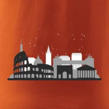 Rím silueta pamiatky