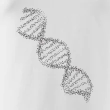 DNA čiernobiele DNA čiernobiele