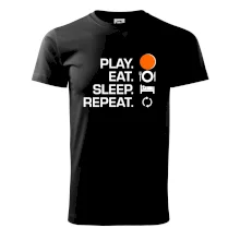 Hokejbal - Play eat sleep repeat