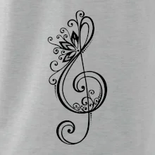 Husľový kľúč kvety Husľový kľúč kvety