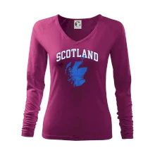 Scotland nápis s mapou Scotland nápis s mapou