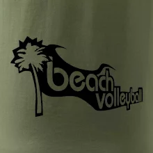 Beach volleyball obrys