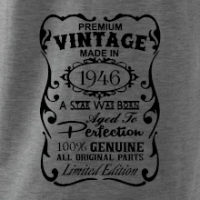 Vintage Etiketa - 1946