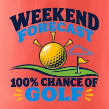 Weekend forecast golfové počasí