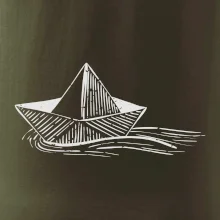 Letná romantika - papierová loďka