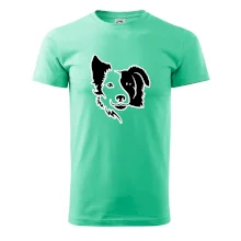 Border kólia obrys hlavy