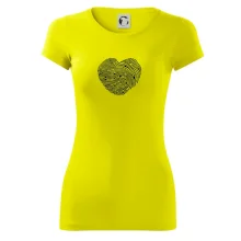 Odtlačok prsta srdce Odtlačok prsta srdce