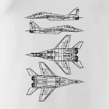 Mig 29 Fulcrum - obrys