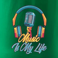 Music is my life slúchadlá