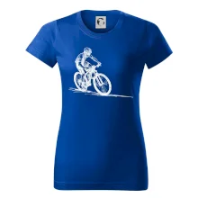 MTB kreslený cyklista MTB kreslený cyklista