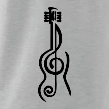 Husľový kľúč gitara Husľový kľúč gitara