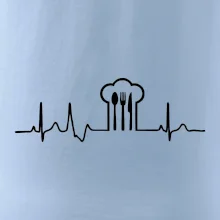 EKG kuchár čiapky a príbory