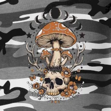 Goblincore magical mushroom