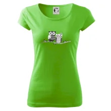 Dve sovy abstraktné