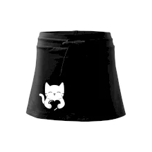 Mačka drží srdce Mačka drží srdce