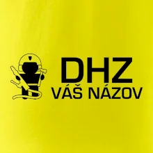 DHZ postavička - vlastný nápis