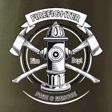Firefighter logo Fire and rescue