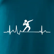 EKG vrh guľou EKG vrh guľou