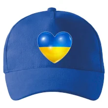 Ukrajina srdce vlajka Ukrajina srdce vlajka