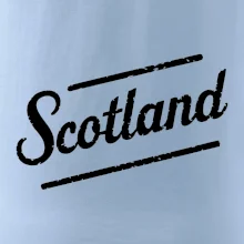 Scotland Vintage nápis Scotland Vintage nápis