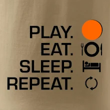 Hokejbal - Play eat sleep repeat