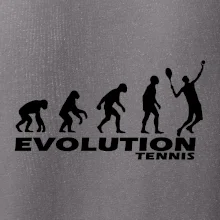 Evolúcia tenis chlapec