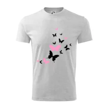 Motýle ružovo čierni