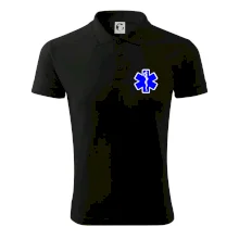 Rescue - Hviezda na prsníku + nápis na chrbte Rescue - Hviezda na prsníku + nápis na chrbte