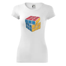 Rubikova kocka kreslená