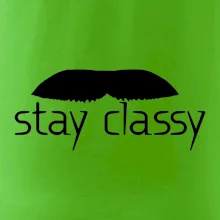 Stay Classy - mustache