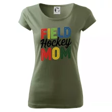 Field hockey mom - tlačiaci a písací