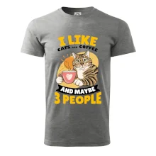 I like cats and coffee and maybe 3 people I like cats and coffee and maybe 3 people