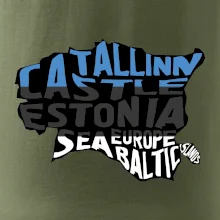 Mapy - názvy miest - Estónsko