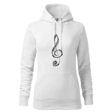 Husľový kľúč kreslený