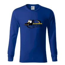 Bagrista v kruhu - vlastný nápis