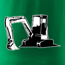 Bager bez nápisu čiernobiely