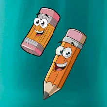 Parové tričko - Ceruzka a guma