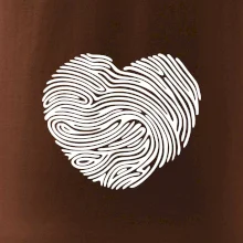 Odtlačok prsta srdce