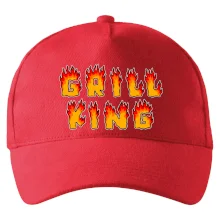 Grill King ohnivý nápis