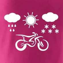 Motorkář za každého počasí - enduro