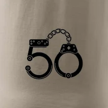 Narodeninové tričko pre policajta - putá 50